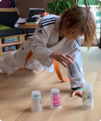 Clip n° 2 : Exercices à la maison pour les petits Judokas et Judokates