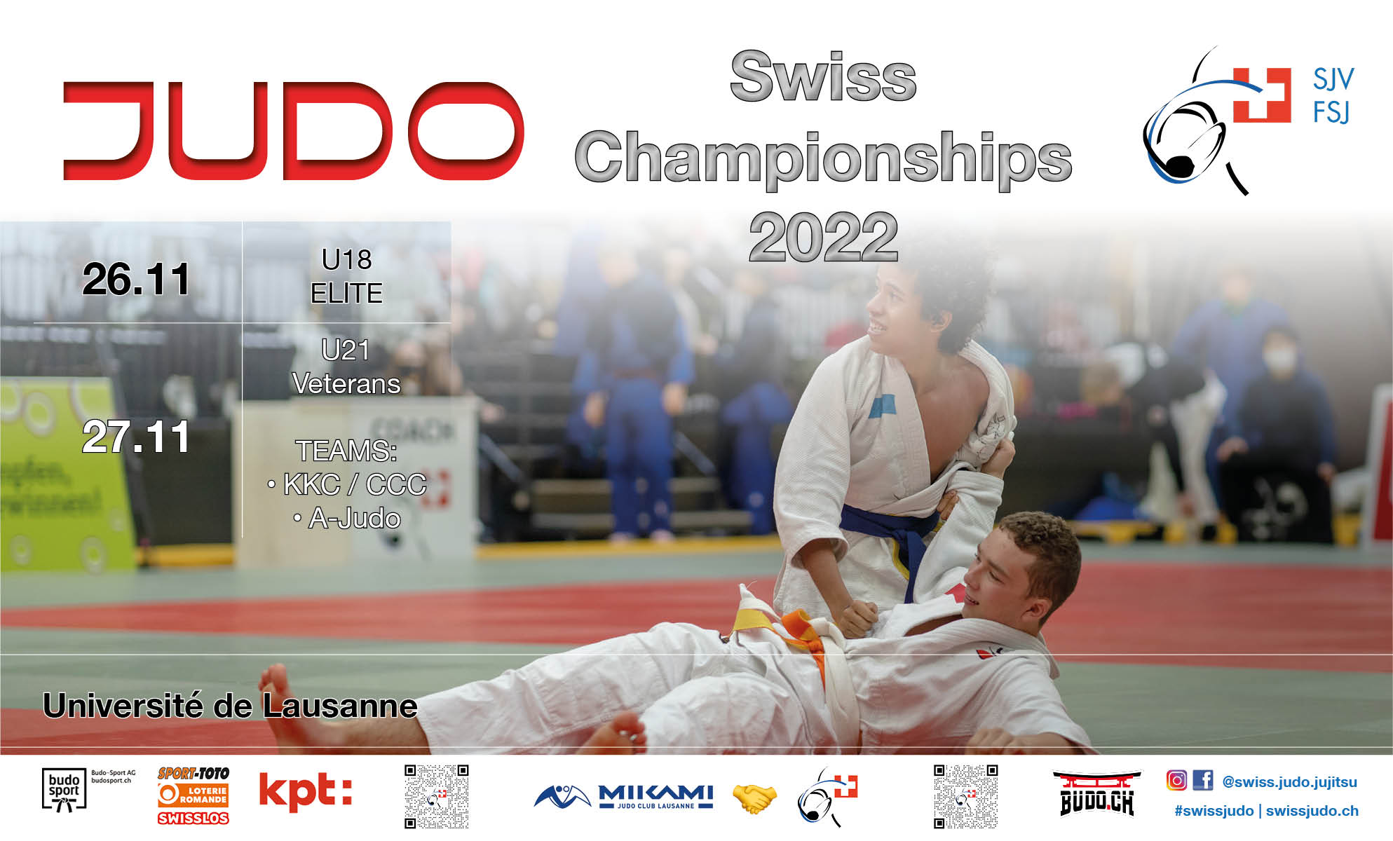Championnats Suisse le 26 novembre 2022