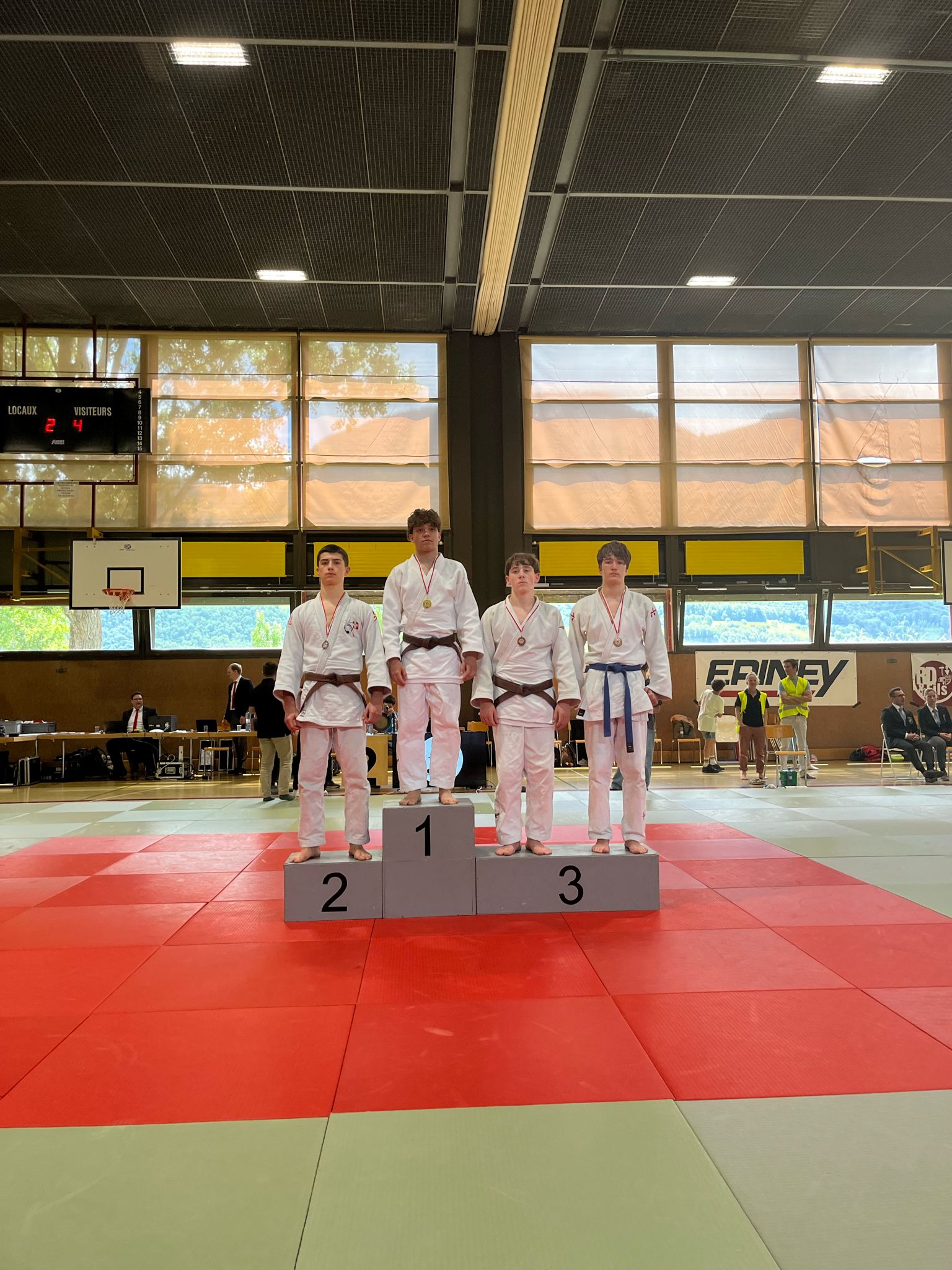 Résultats du samedi – tournoi de Sierre 2024