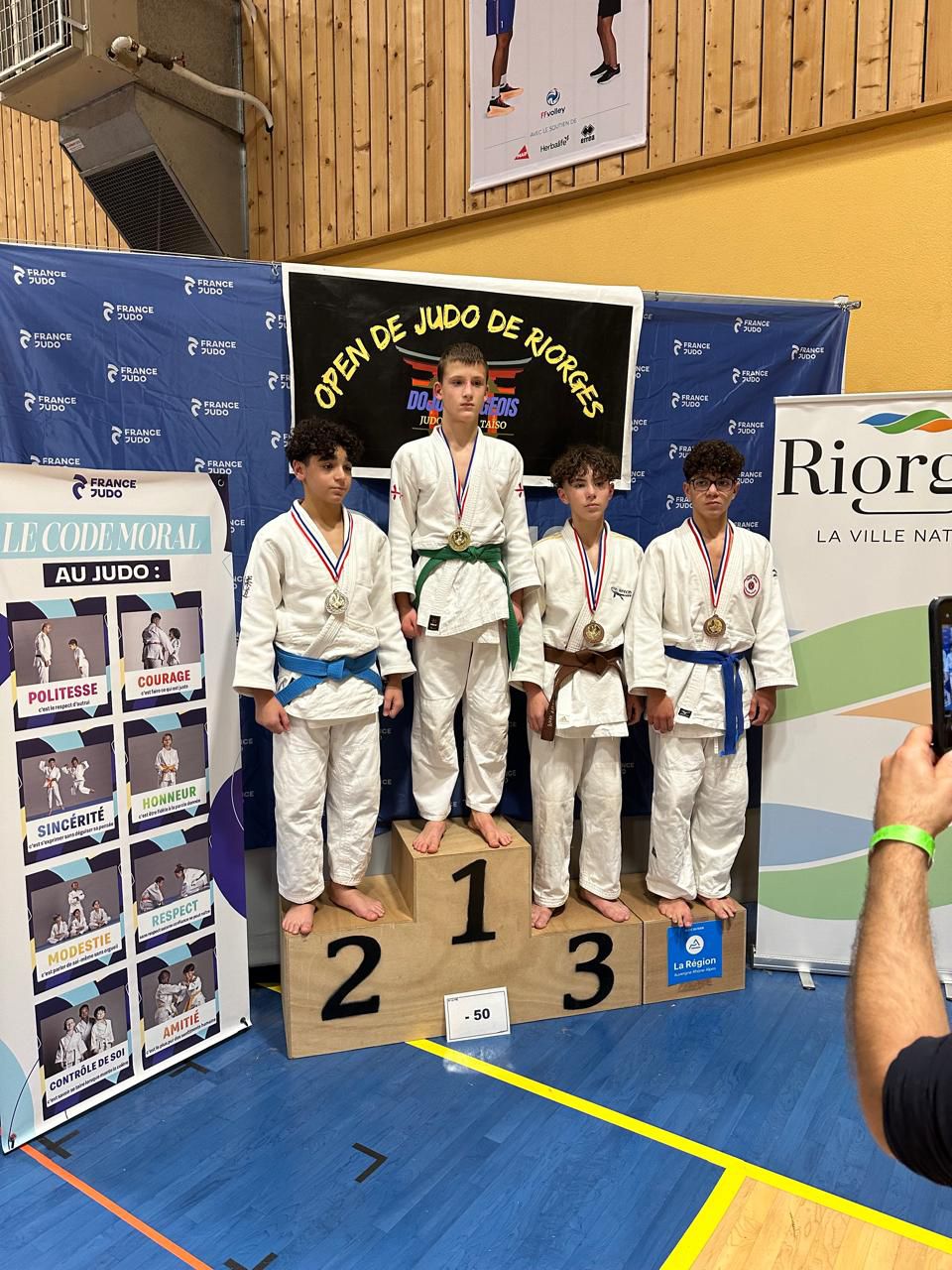 Tournoi de Riorges : Un week-end de succès pour nos judokas en France !