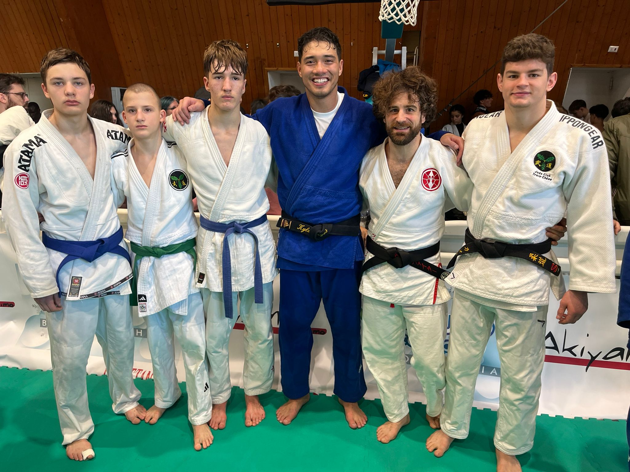 Participation de nos judokas au stage international de judo à Bardonecchia