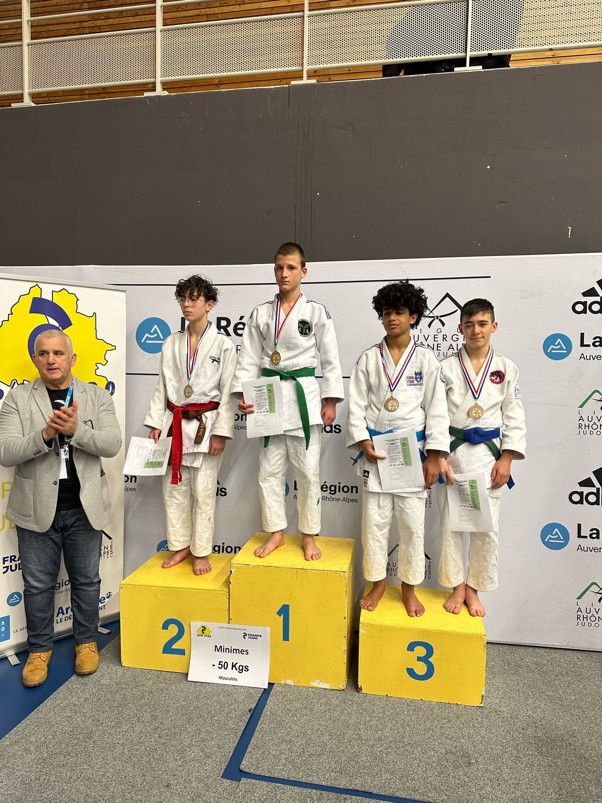 Résultats du Dernier Tour Qualificatif pour les Championnats de France Minimes