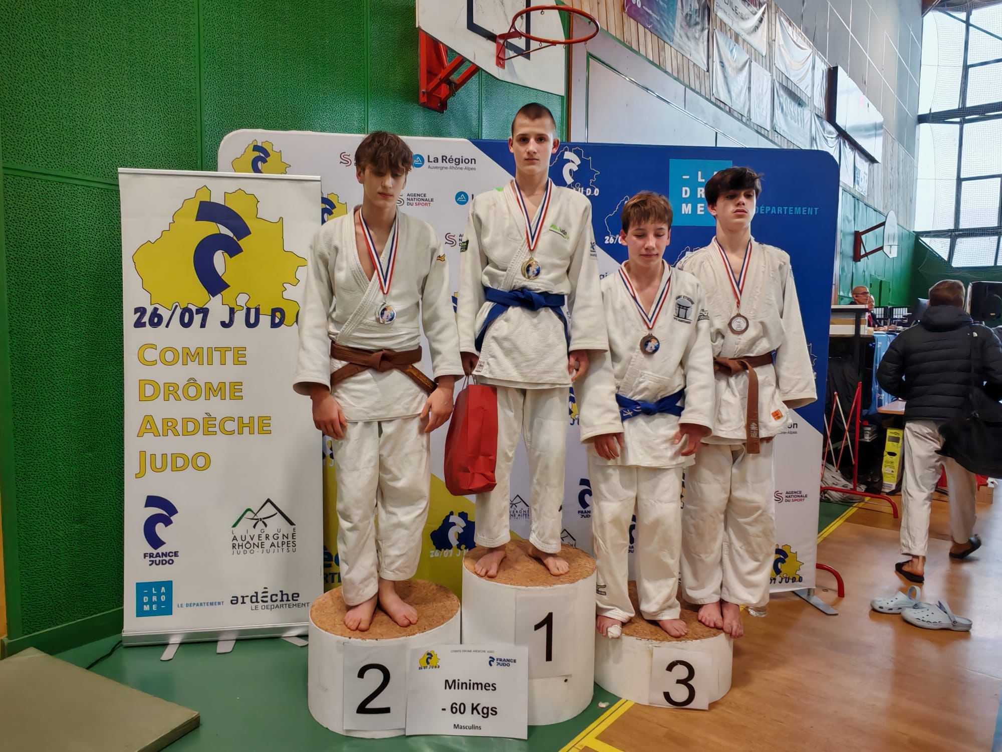 🏆 Deux médailles pour conclure l’année en beauté en Drôme–Ardèche