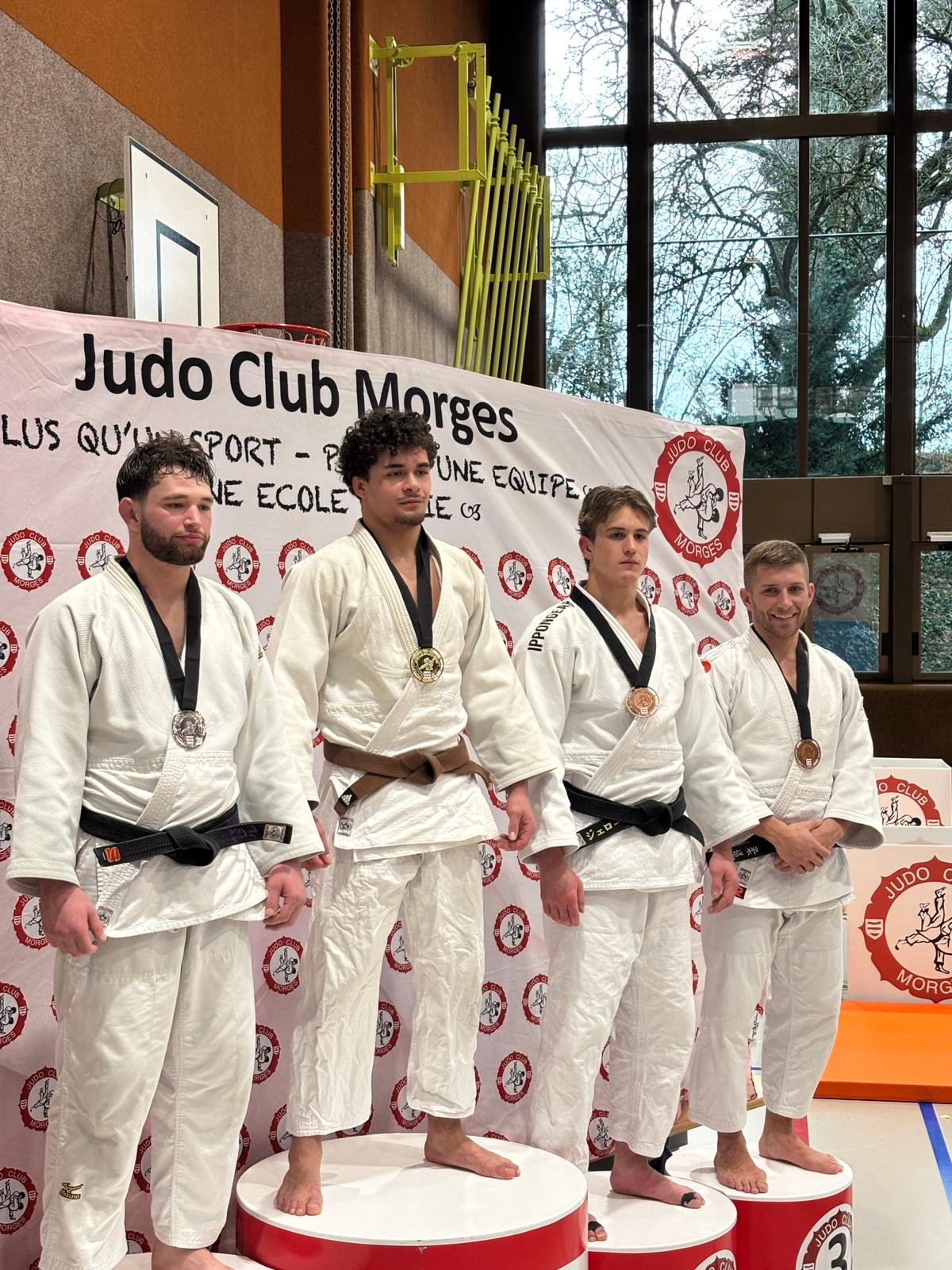 Excellents résultats à Morges et Rumilly pour nos judokas